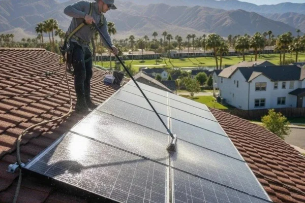 Commercial & Residential Solar Panel Cleaning